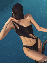 Load image into Gallery viewer, Hollow Out One Shoulder Sexy One Piece Swimsuit

