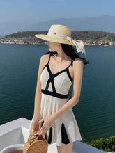 Load image into Gallery viewer, Ivory White One-Piece Swimwear
