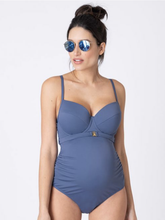 Load image into Gallery viewer, Supportive Maternity Swimming Costume
