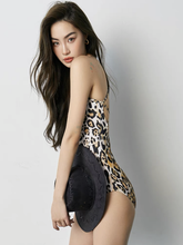 Load image into Gallery viewer, Leopard-print swimsuit
